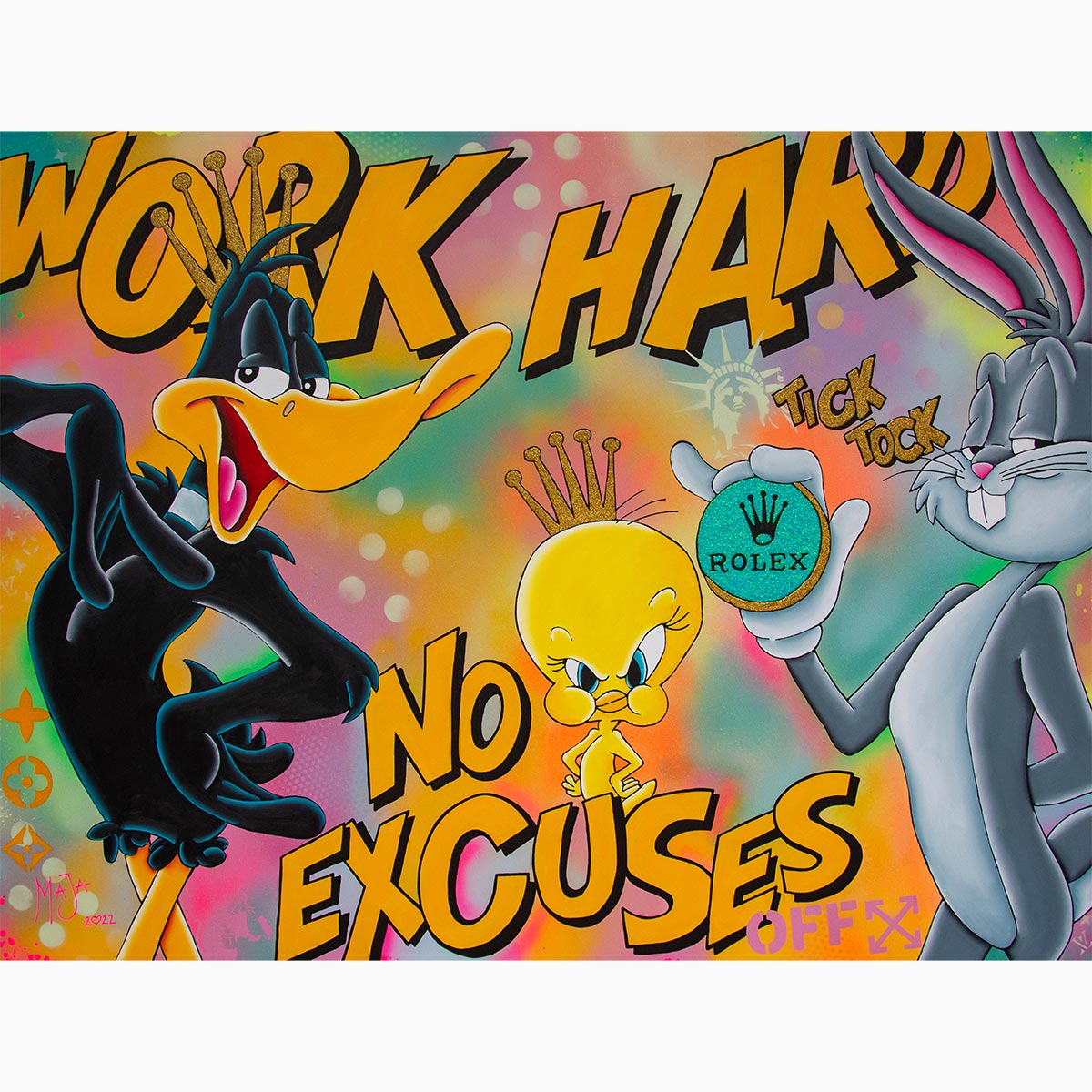 WORK HARD – NO EXCUSES