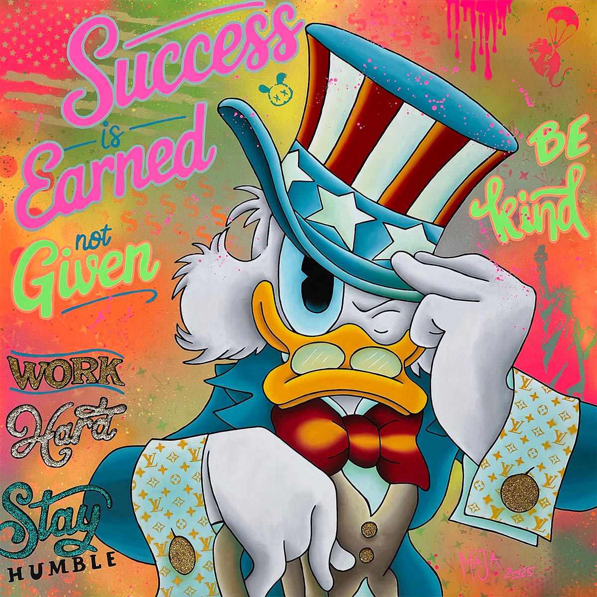 SUCCESS IS EARNED NOT GIVEN!