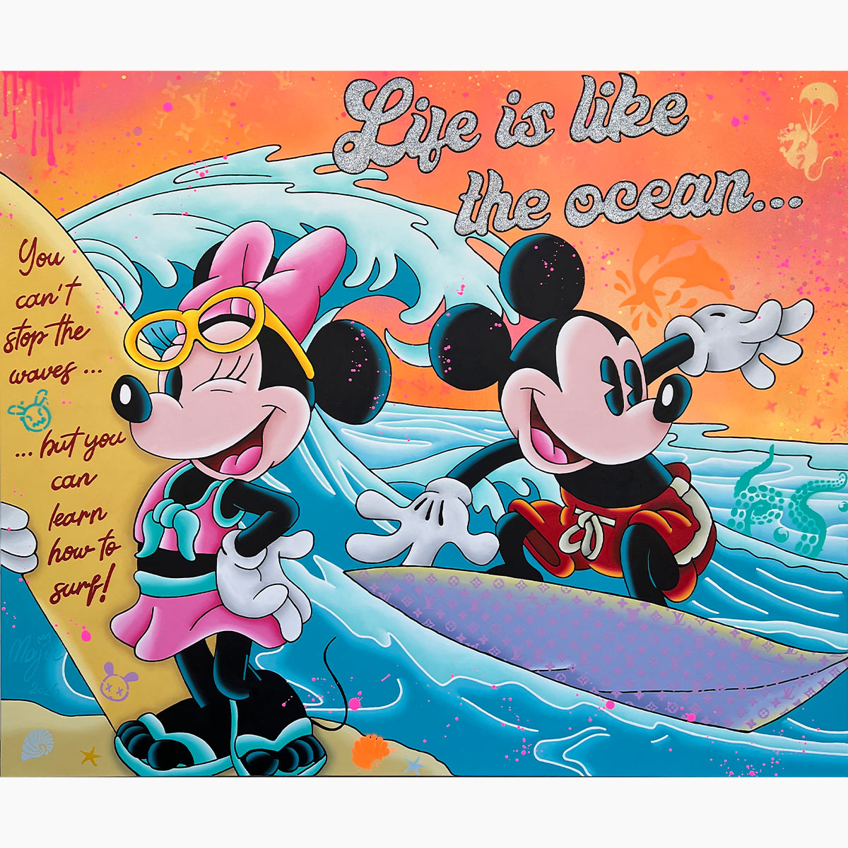 LIFE IS LIKE THE OCEAN!